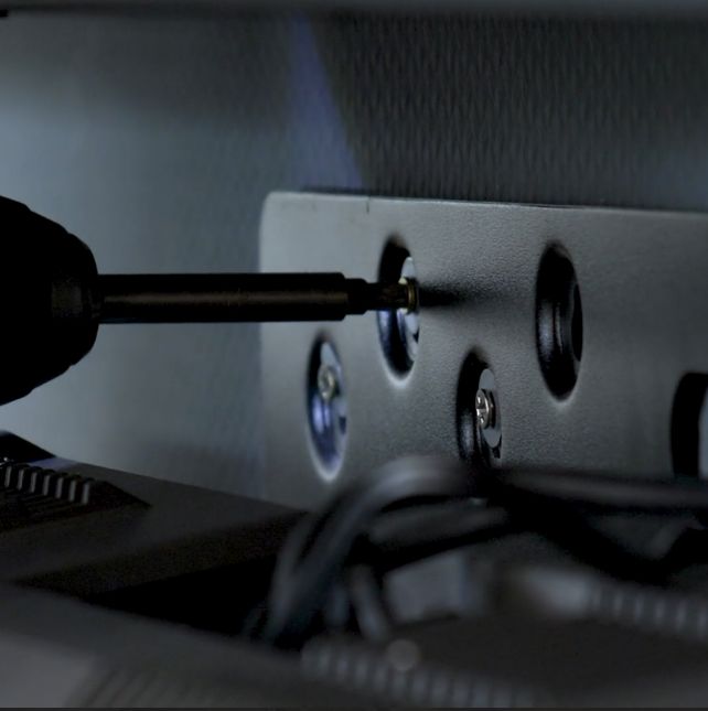 Montage mit Akkuschrauber