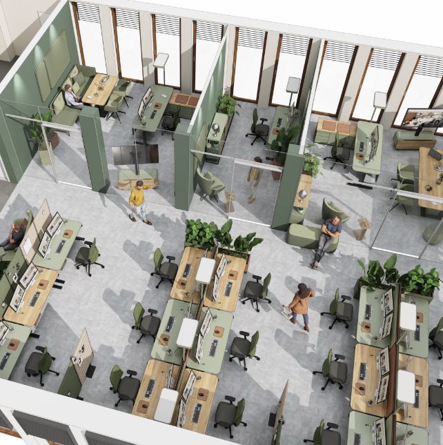 Strauß in Bremen plant moderne Büroeinrichtung