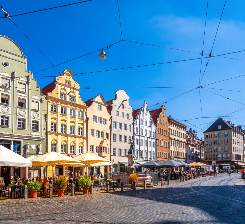 Altstadt in Augsburg