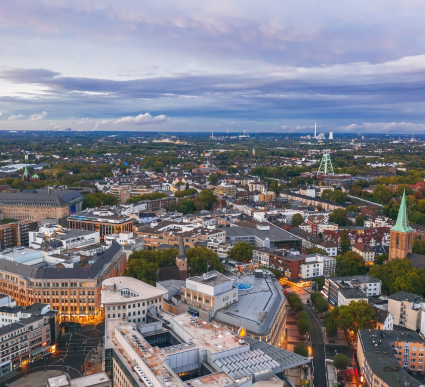 Blick auf Bochum