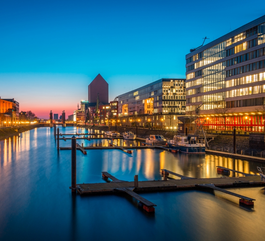Binnenhafen von Duisburg