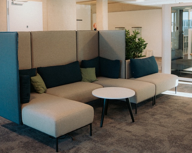 Lounge im Büro