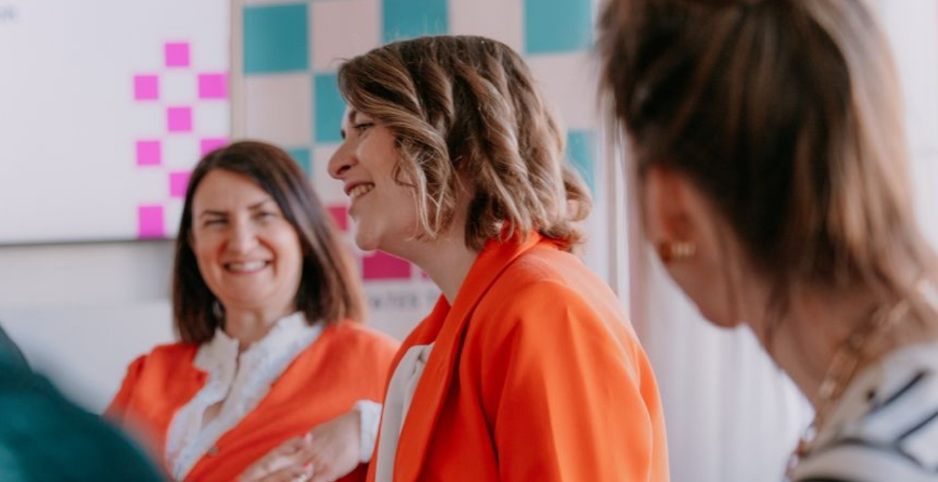 Alina Klaas gibt einen Workshop