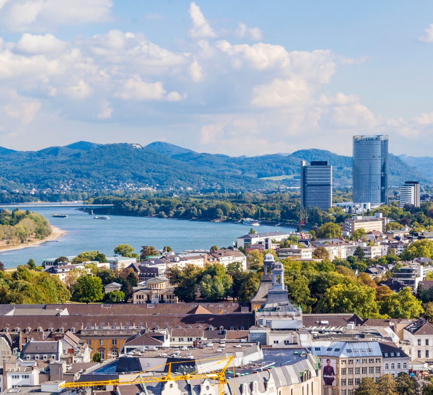 Blick über Bonn
